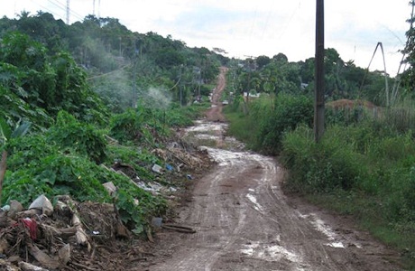 Once rutas nacionales fueron cortadas por las lluvias