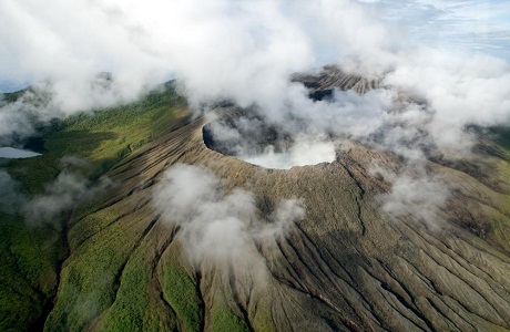 El volcán Rincón de la Vieja tuvo una nueva erupción